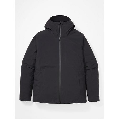Marmot Parka Black NZ - WarmCube Jackets Mens NZ3472165